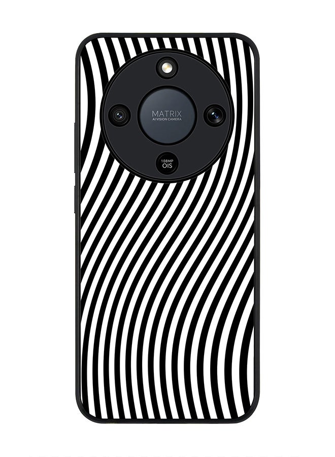 For Honor X9d / Magic8 Lite / X70 Case,Slim fit Camera Protection, Shockproof Thin Phone cover  - Zebra Lines